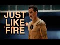 Eobard thawne  just like fire