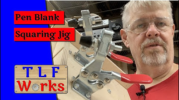 Pen Blank Squaring Jig
