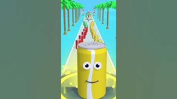 😍 JUICE RUN !! Very Satisfying And Relaxing {ASMR Slicing Game} #shorts