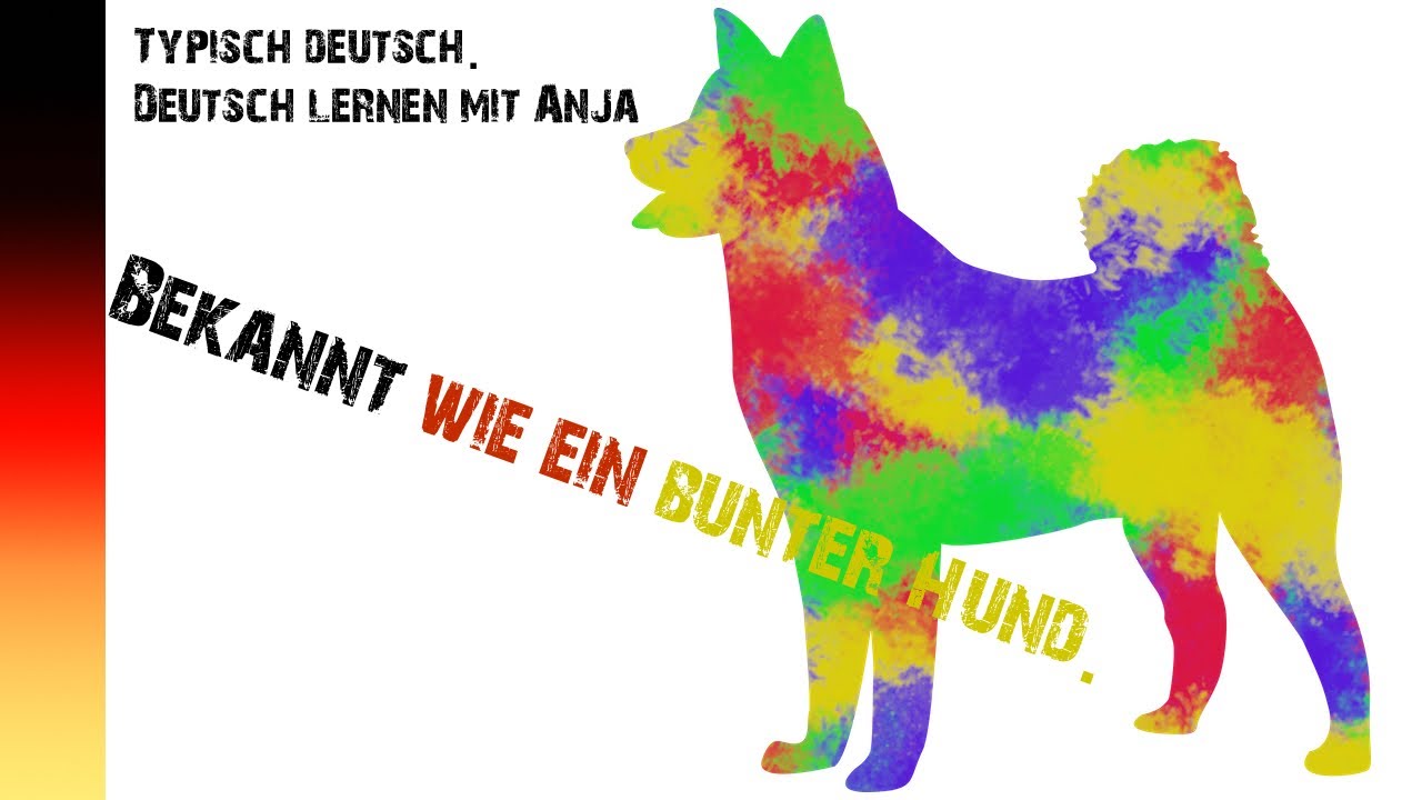 Bekannt Wie Ein Bunter Hund