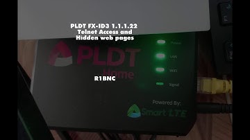PLDT Home WiFi FX ID3 Firmware 1.1.1.22 (Baseband v7)  Openline (Unlocking) Tutorial