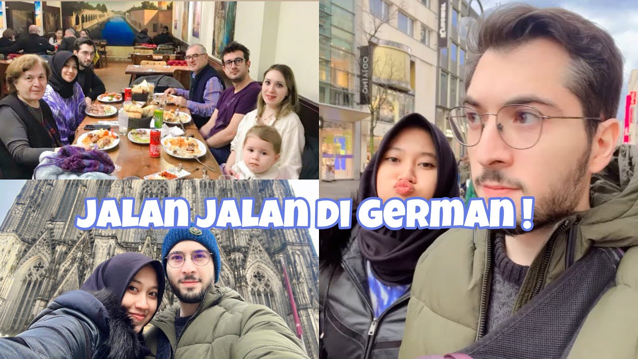 MVLOG #7 | Visit Kölner Dom | Makan sekeluarga di Restaurant Turkey di German