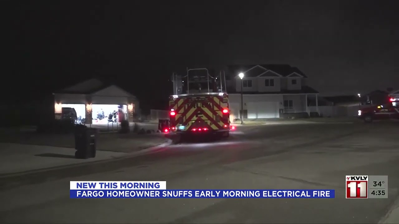 Quick thinking homeowner minimizes house fire damage