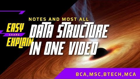 DATA STRUCTURE||LINKLIST||STACK||QUEUE|| DS IN ONE VIDEO||RECURSION ||BCA||ds in 30 min||most 2023
