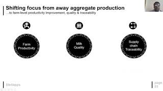 Covid-19 Technologies changing India Dairy Landscape : Ranjith Mukundan Stellapps Technologies screenshot 1