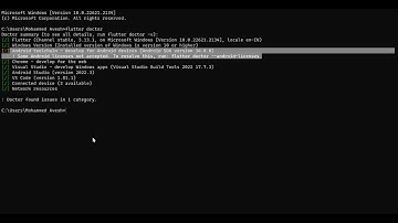 Android toolchain - develop for Android devices (android SDK version 34.0.0) ! Some Android licenses