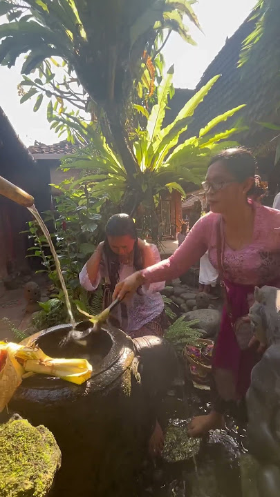 Rangkaian Acara 7 Bulanan Kandungan Adat Bali (Megedong-Gedong) #7bulanan #balinesetradition