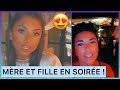 Eva queen sclate en soire avec sa mre 