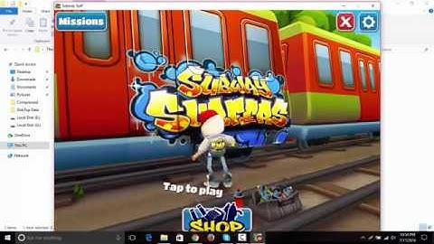 How to download free subway surfers for pc and How to Play on PC