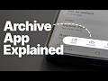 What Does App Archiving Mean on Android?