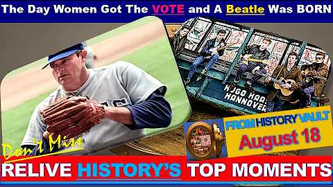 🇺🇸 What happened today in History? August 18, on this day in history & Famous events in history