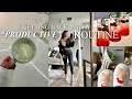 Getting back into a routine  productive habits christmas cocktail night 5am mornings vlogmas