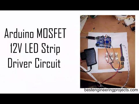 Arduino MOSFET LED Driver Circuit - YouTube