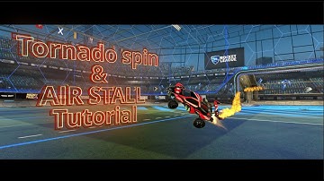 Rocket league || Tornado spin / Air STALL tutorial (keyboard and mouse)
