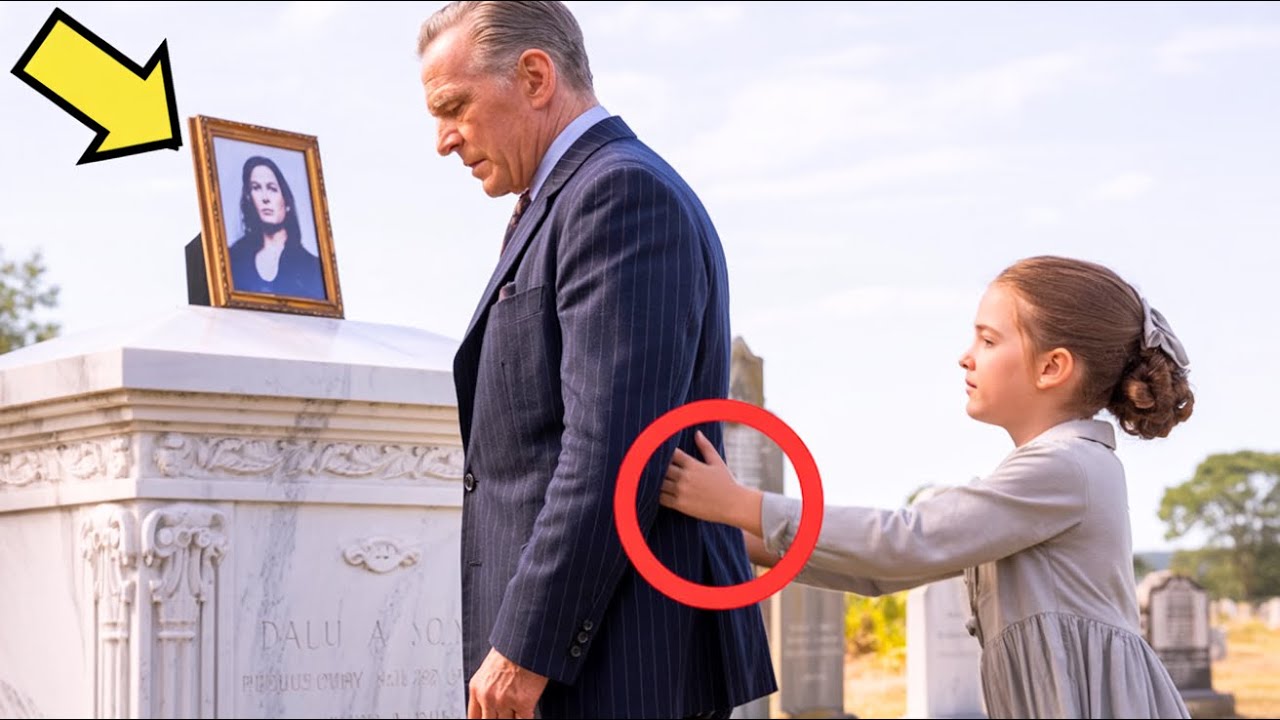 VOTRE FEMME VIT… DIT L'ENFANT PAUVRE AU MILLIONNAIRE EN LARMES À L'ENTERREMENT