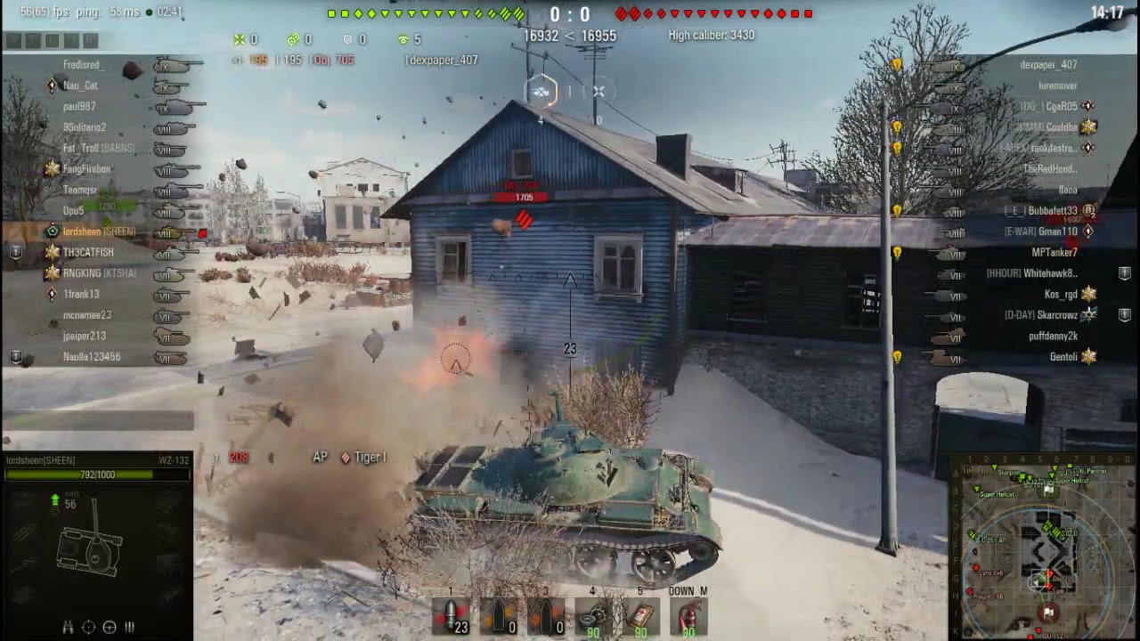 WoT - Shot enemy through building || lordsheen