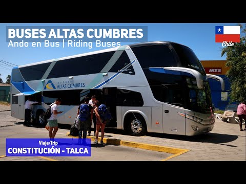 Putujte autobusom Constitucion - Talca u Marcopolo G7 Volvo | AUTOBUSI ALTAS CUMBRES