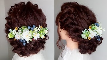 hướng dẫn làm tóc cô dâu , tóc dợn sóng, tóc bới, tóc tết, tóc xõa, các kiểu tóc đẹp (P53)