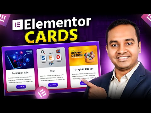 Modern Elementor Card Design Tutorial | Hover Effect (Free Method)