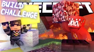 Minecraft THE 3 BLOCK BUILD CHALLENGE!