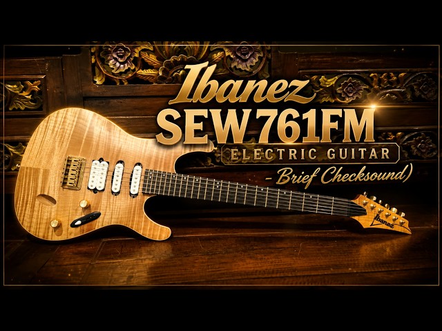 Ibanez SEW761FM Electric Guitar - (Brief Checksound) - YouTube