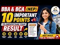 BBA & BCA (NEP) Result Kaise Samjhein? 🔥 10 Important Points Every Student Must Know