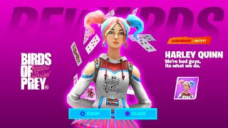 Fortnite & Birds Of Prey (Free Harley Quinn Skin)