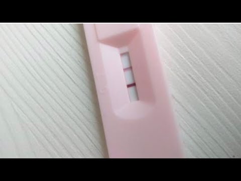 Video: Hamilelik testi olumlu bir sonuç göstermek için nasıl çalışır?