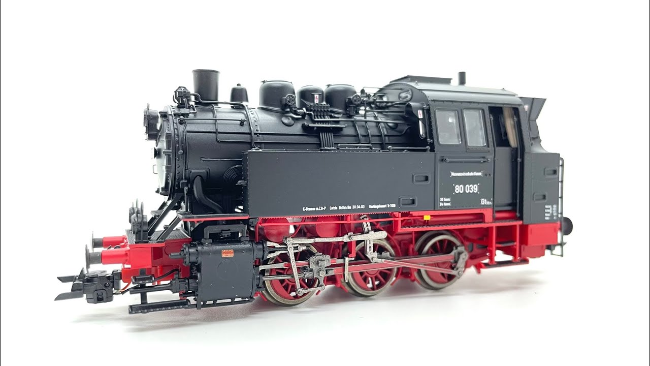 Vasútmodell ritkaságok, különlegességek: ESU BR 80 039