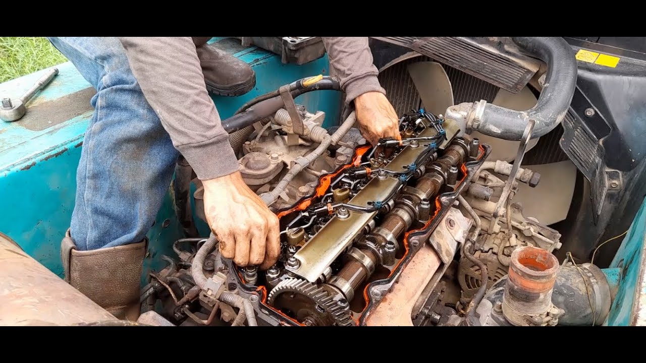 TROUBLESHOOTING EXCAVATOR KOBELCO SK200-8, ENGINE LOW POWER (REPAIR INJECTOR)