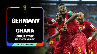 FULL MATCH: Germany v Ghana | Group Stage | 2014 FIFA WORLD CUP BRAZIL™