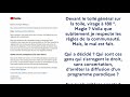 Conférence COVID ALEVEQUE - Réponse à YouTube