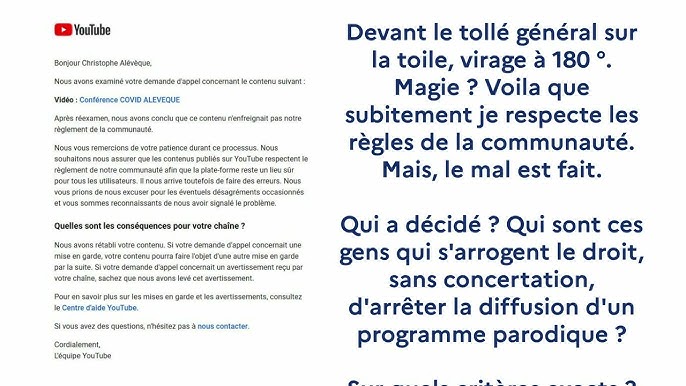 Conference Covid Aleveque Reponse A Youtube Youtube