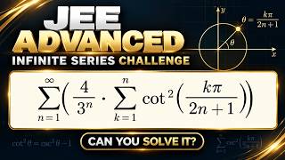 Infinite Series + Cot² Identity | JEE Advanced Challenge 🔥