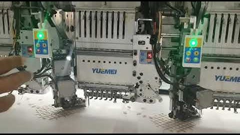 UDS INFO EMBROIDERY MACHINE MULTI HEAD