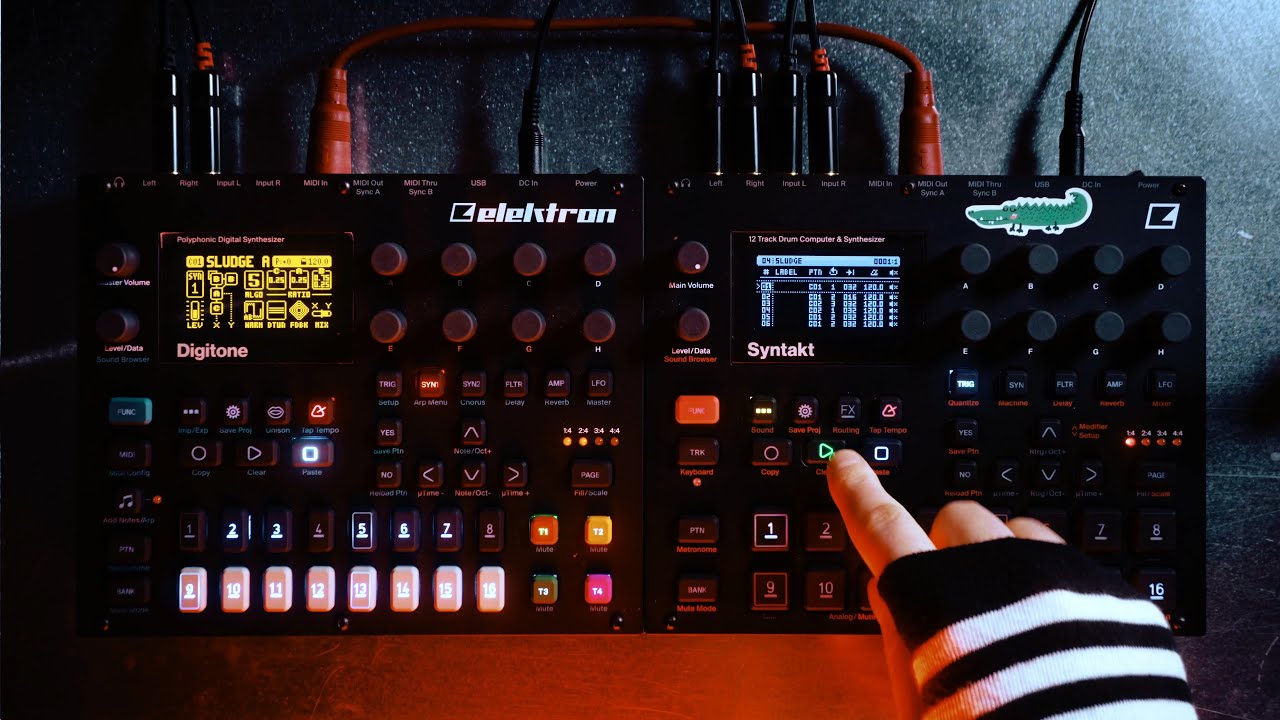 INDUSTRIAL SLUDGE // Syntakt + Digitone Brutalism