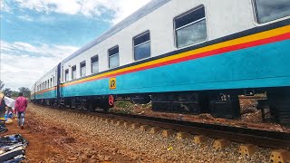 Finally the Uganda passenger train has resume to work on a new refurbished Uganda railway line