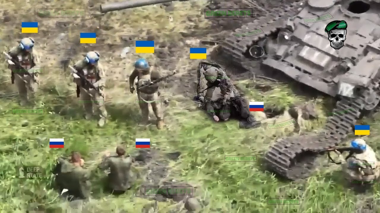 Драка украинцев. Видео от русских солдат. Солдат Вагнера.