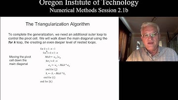 OIT Math 451 session 2.1b: Triangularization completed