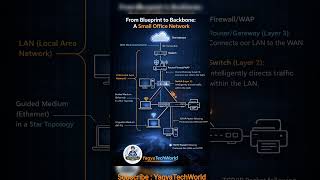 A small office network #networking #computereducation #ccna #techeducation #cisco #internet