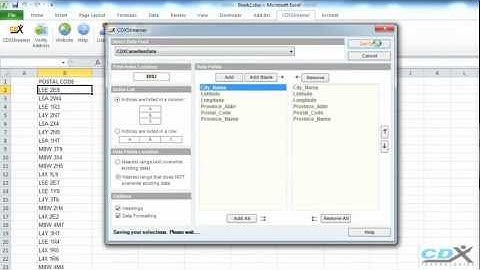 Address Verification and ZIP+4 Data in Microsoft Excel