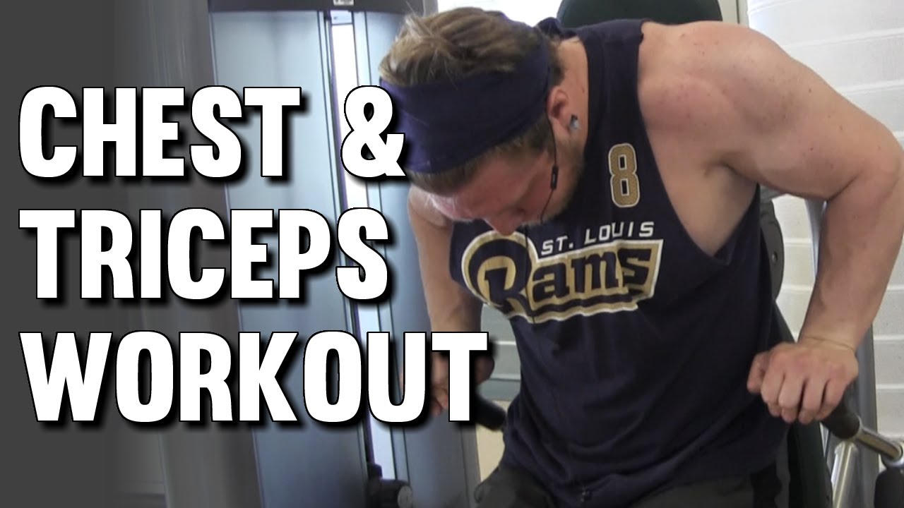 INTENSE BODYBUILDING CHEST & TRICEPS WORKOUT YouTube