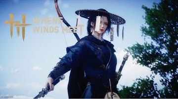 WHERE WINDS MEET | Strategic Sword & Mortal Rope Dart Gameplay| FREE GAME BTW Vol.1[Cinematic Style]