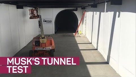 Elon Musk posts traffic tunnel test video on Instagram