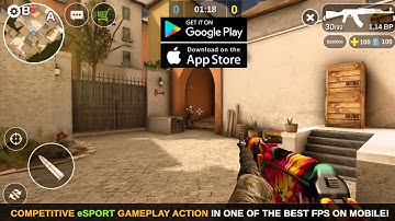 Counter Attack - Multiplayer FPS Counter-Strike Mobile GAMEPLAY ANDROID IOS 1080P 60FPS