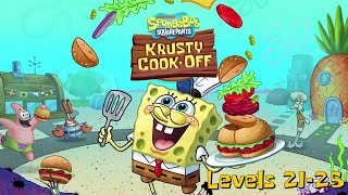 EB Plays SpongeBob Krusty Cook-Off - Levels 21-25