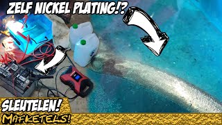 Sleutelen Kan Je Zelf Thuis Verchromen? Nickel Plating