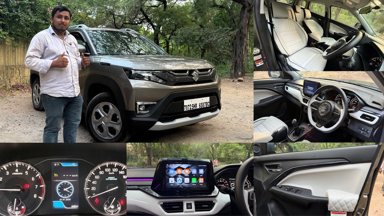 BREZZA 2025 LXI CNG MODIFICATION WITH PRICE✅BREZZA GENUINE ACCESSORIES✅CRUISE CONTROL IN BREZZA LXI✅