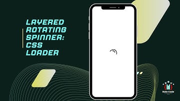 6. Layered Rotating Spinner  CSS Loader Animation #css #webdevelopment #react