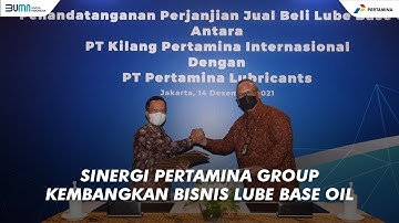 Sinergi KPI dan Pertamina Lubricants Kembangkan Bisnis Lube Base Oil